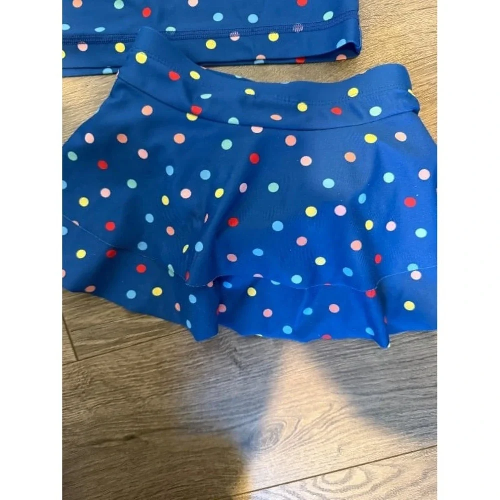 Hanna Andersson Swimsuit SET with Rashguard and Tankini 2T GUC